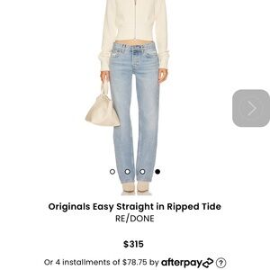 NWT Re/done easy straight color speedway size 25